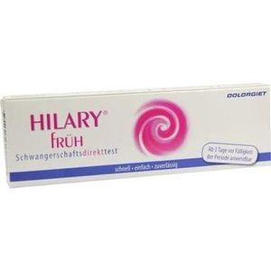 HILARY Früh Schwangerschaftstest
