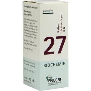 BIOCHEMIE Pflüger 27 Kalium bichromicum D 6 Tabl.