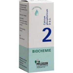 BIOCHEMIE Pflüger 2 Calcium phosphoricum D 6 Tro.