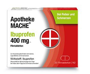 IBUPROFEN 400 mg IPA/Mache Filmtabletten